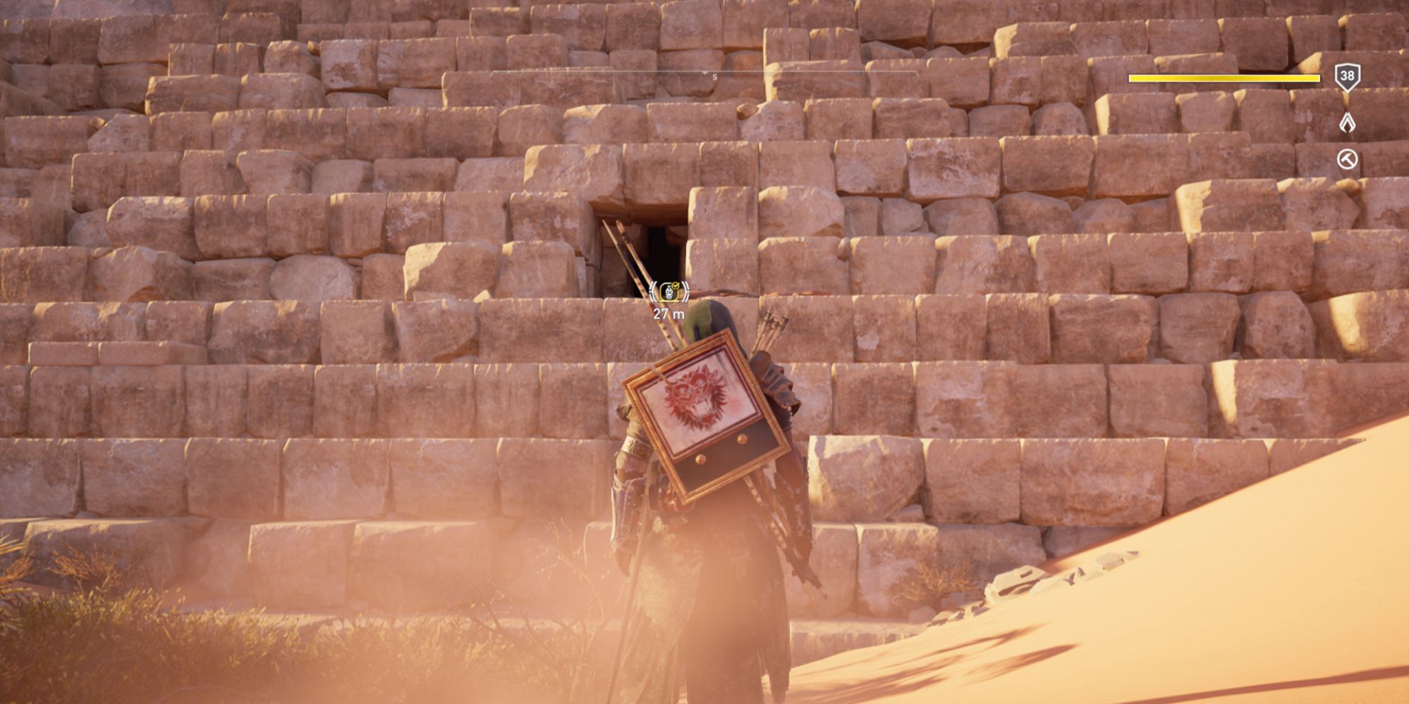 Assassin's Creed Origins Screenshot Of Tomb Of Khufu Entrance
