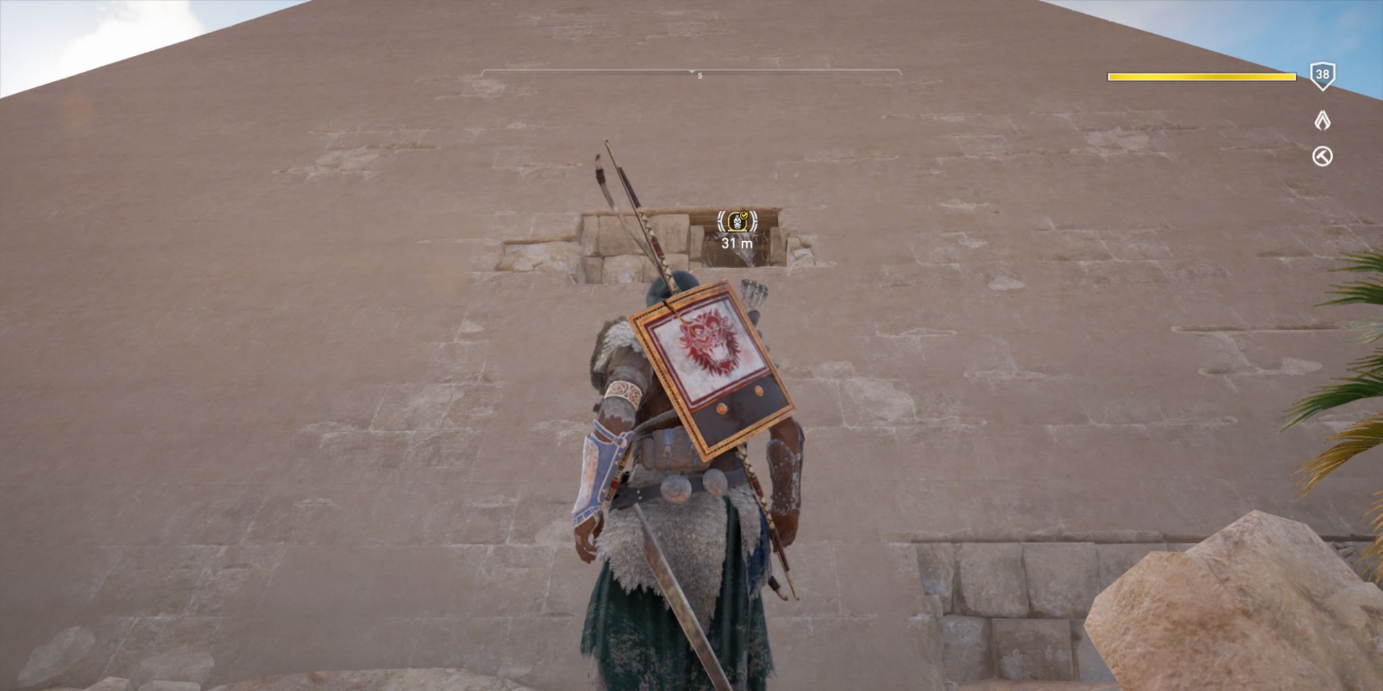 Assassin's Creed Origins Screenshot Of Tomb Of Sneferu Entrance