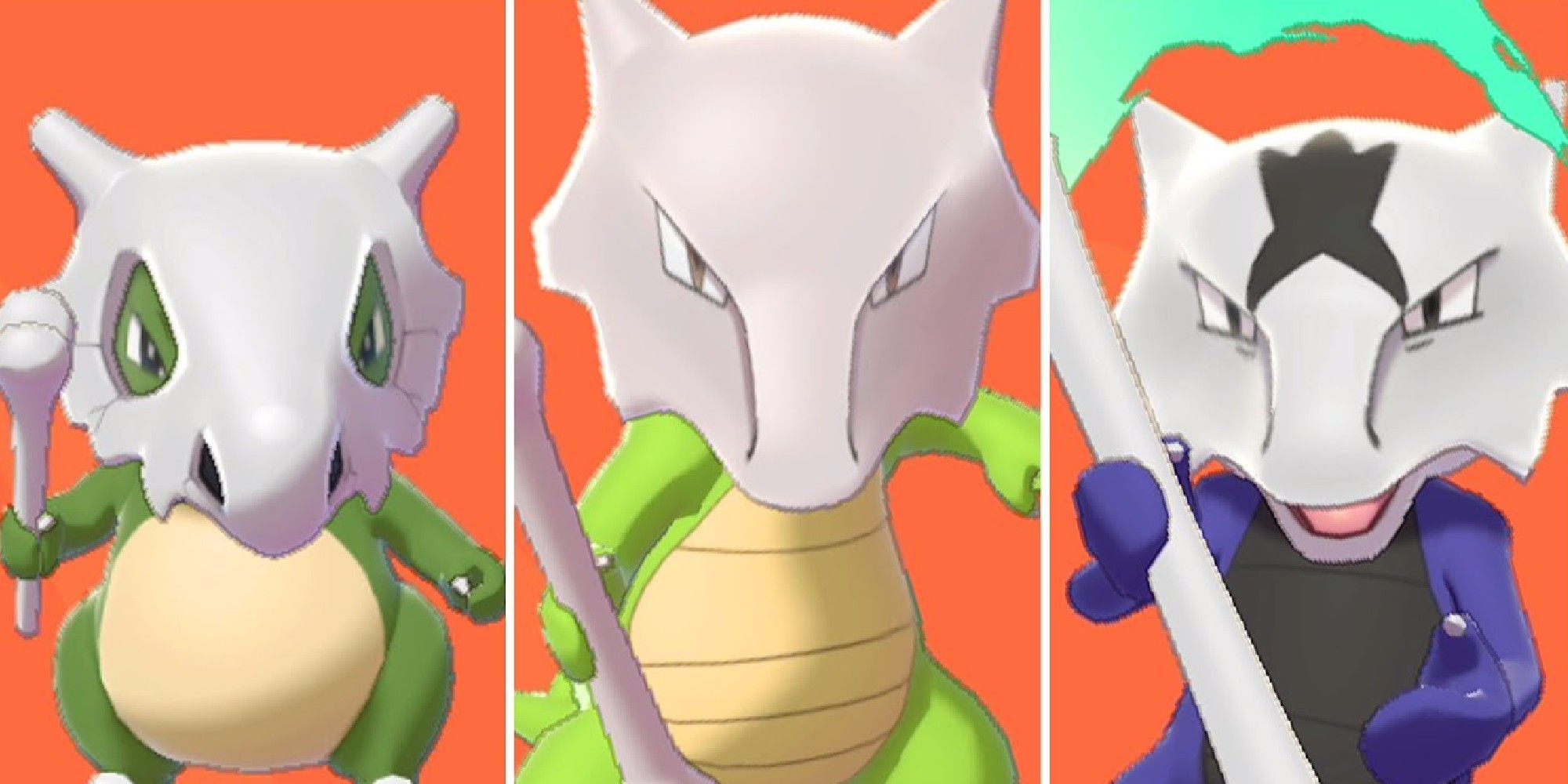 Pokemon: The Shiny Variants Of The Cubone Line