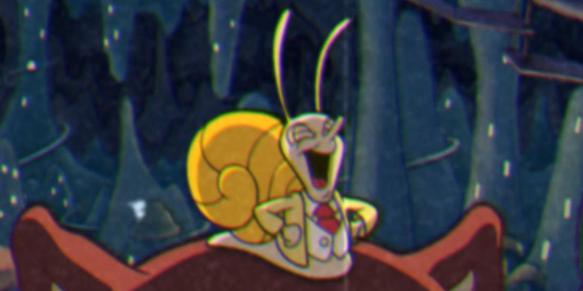 Cuphead The Delicious Course, Snail Boss