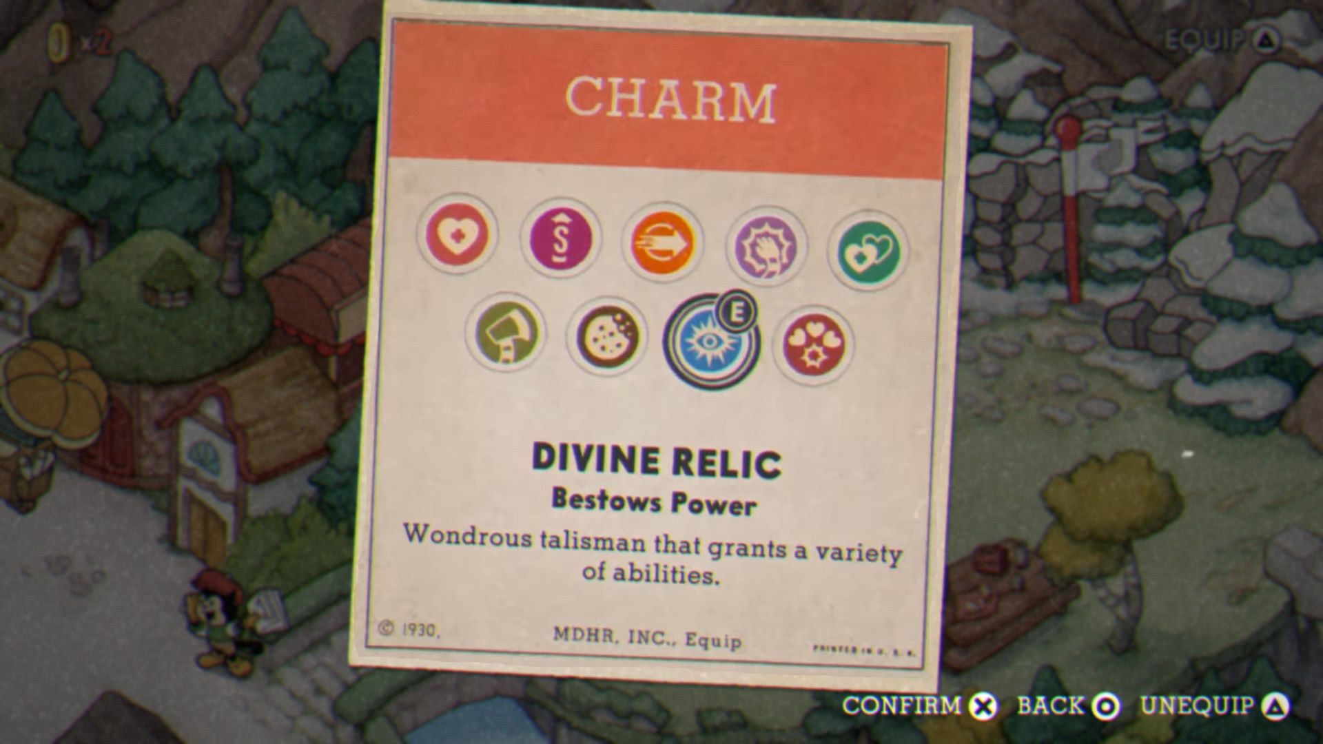 Cuphead The Delicious Course, The Angel And Devil, Divine Relic