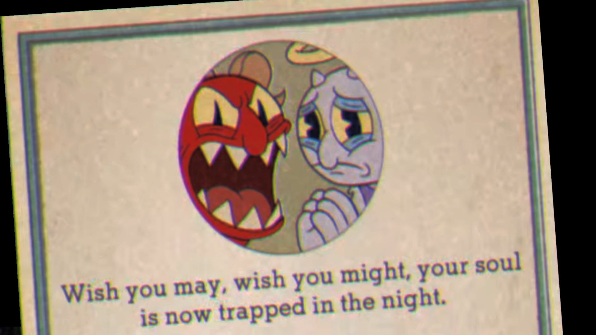 Cuphead The Delicious Course, The Angel And Devil, Phase 1, Devil And Angel Victory Quote