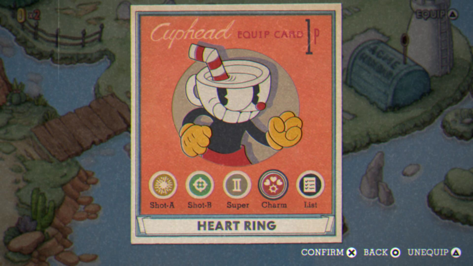 Cuphead The Delicious Course, The Howling Aces, Loadout