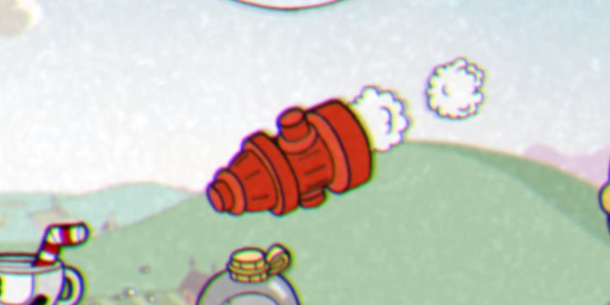 Cuphead The Delicious Course, The Howling Aces, Phase 1, Heat-Seeking Fire Hydrant