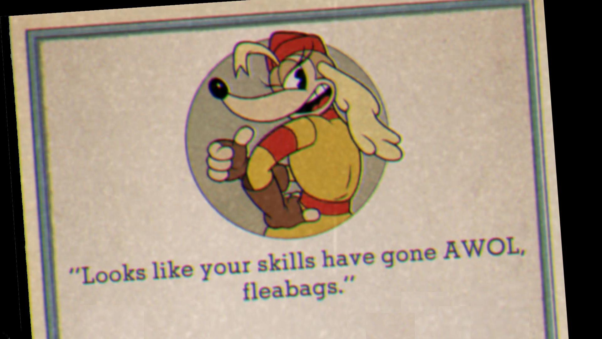 Cuphead The Delicious Course, The Howling Aces, Phase 3, The Captain's victory quote