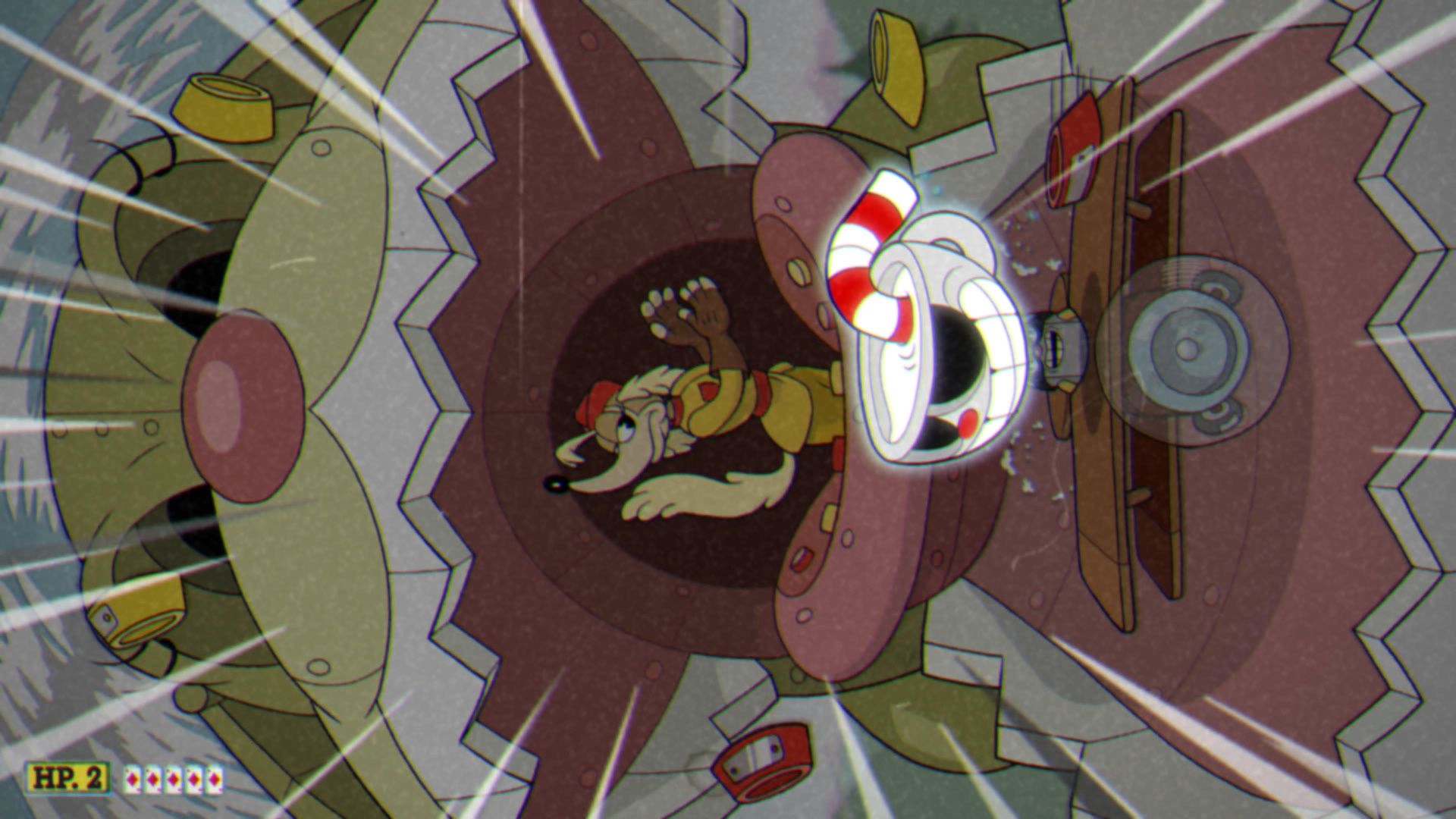 Cuphead The Delicious Course, The Howling Aces, Phase 3, Turning invincible