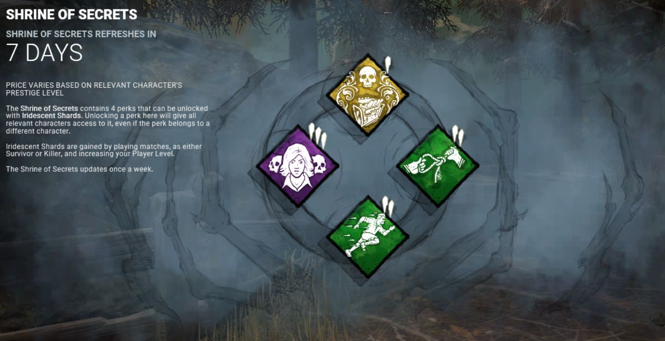 Dead By Daylight Shrine Of Secrets