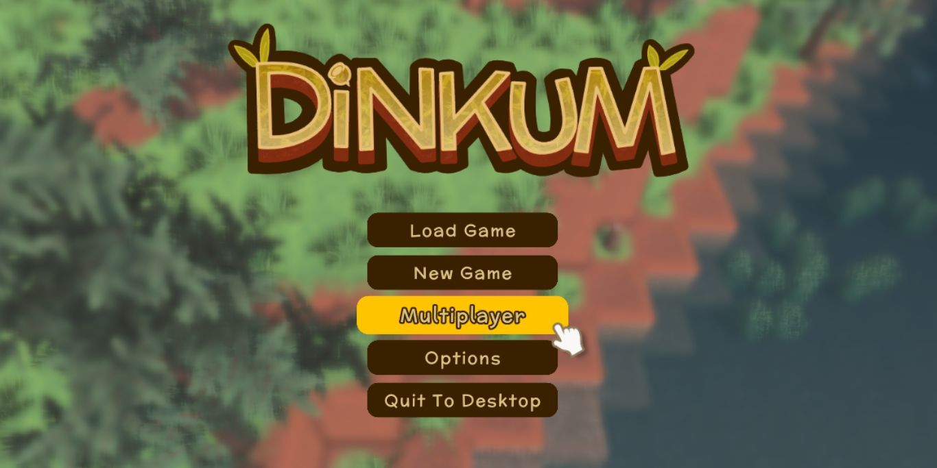 Dinkum Multiplayer Button