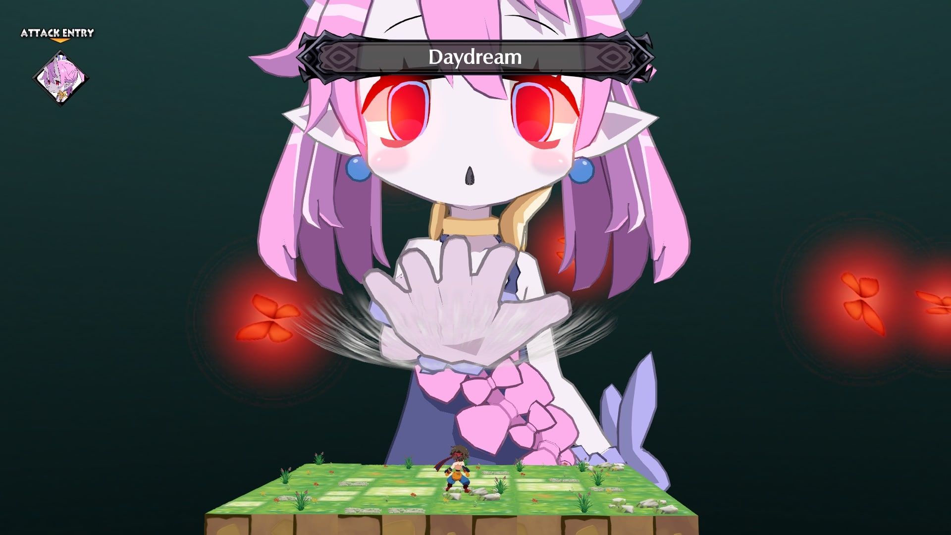 Disgaea 6 Bieko using Daydream on Yarmada