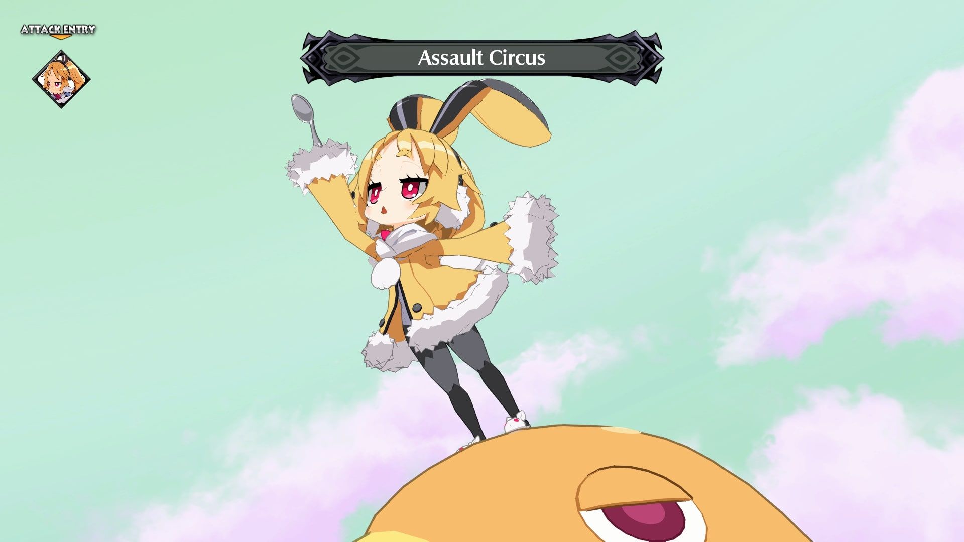 Disgaea 6 Usalia casting Assault Circus