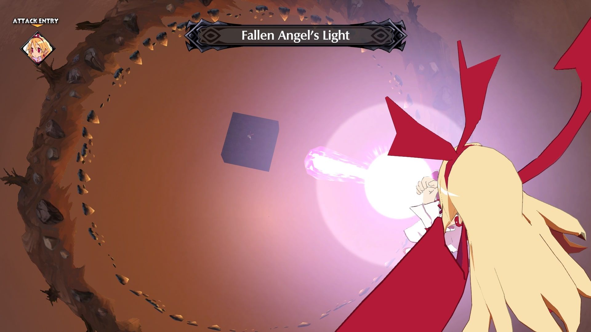 Disgaea 6 Flonne using Fallen Angel's Light