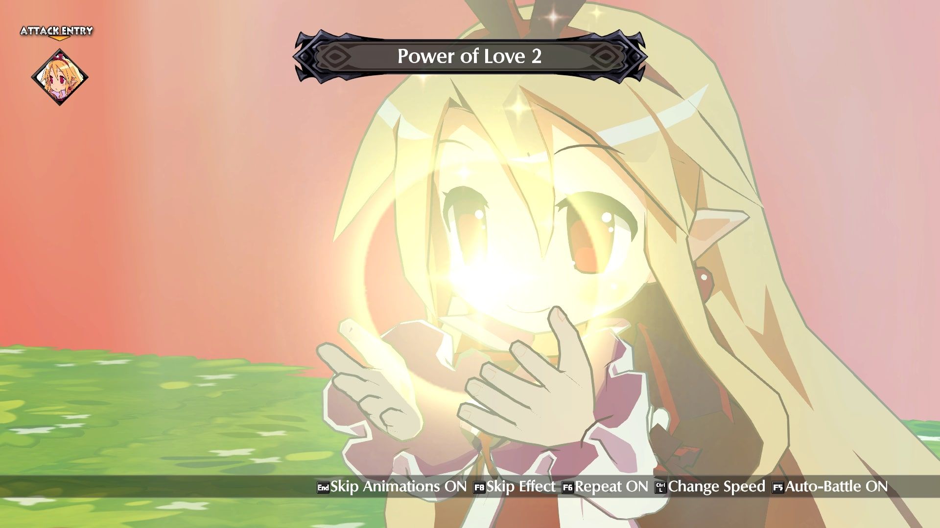 Disgaea 6 Flonne using Power Of Love 2