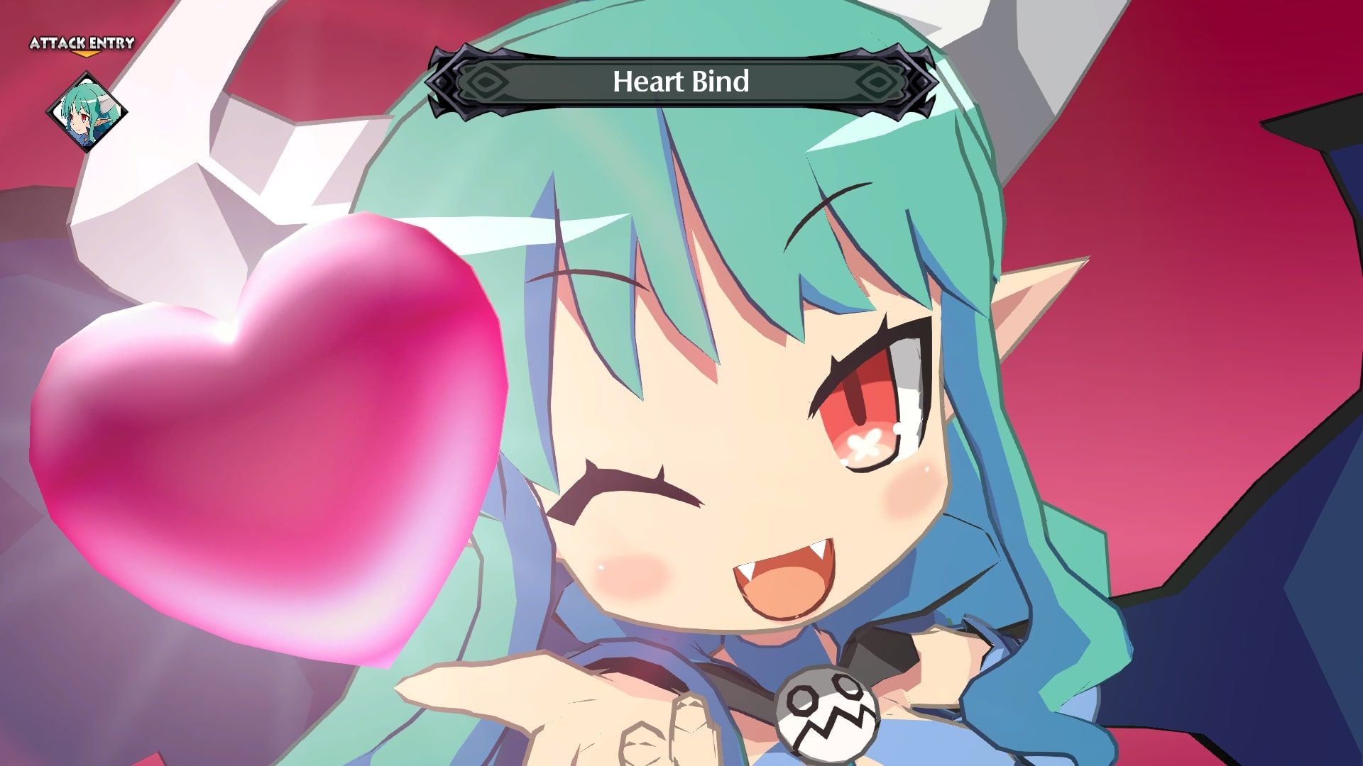 Disgaea 6 Ruusha using Heart Bind