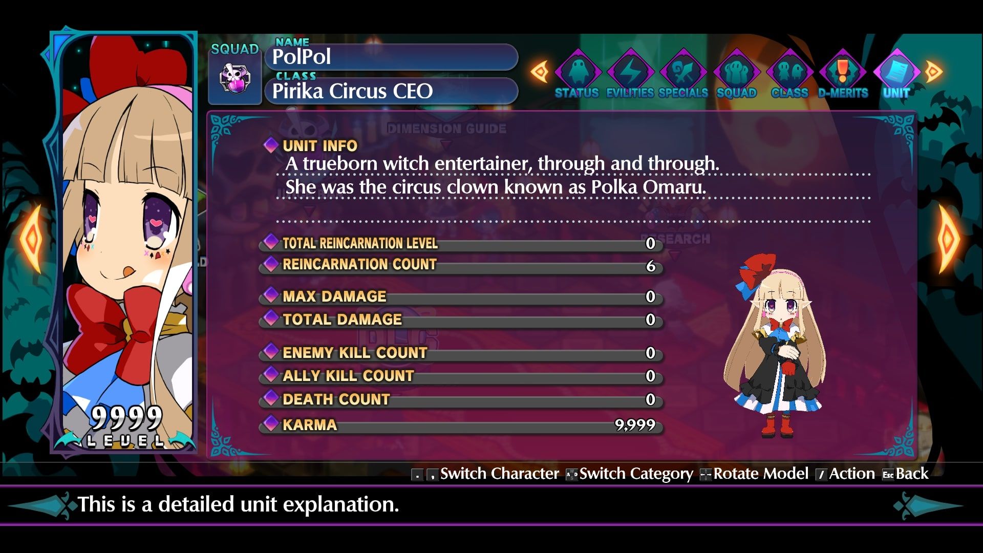 Disgaea 6 PolPol Info