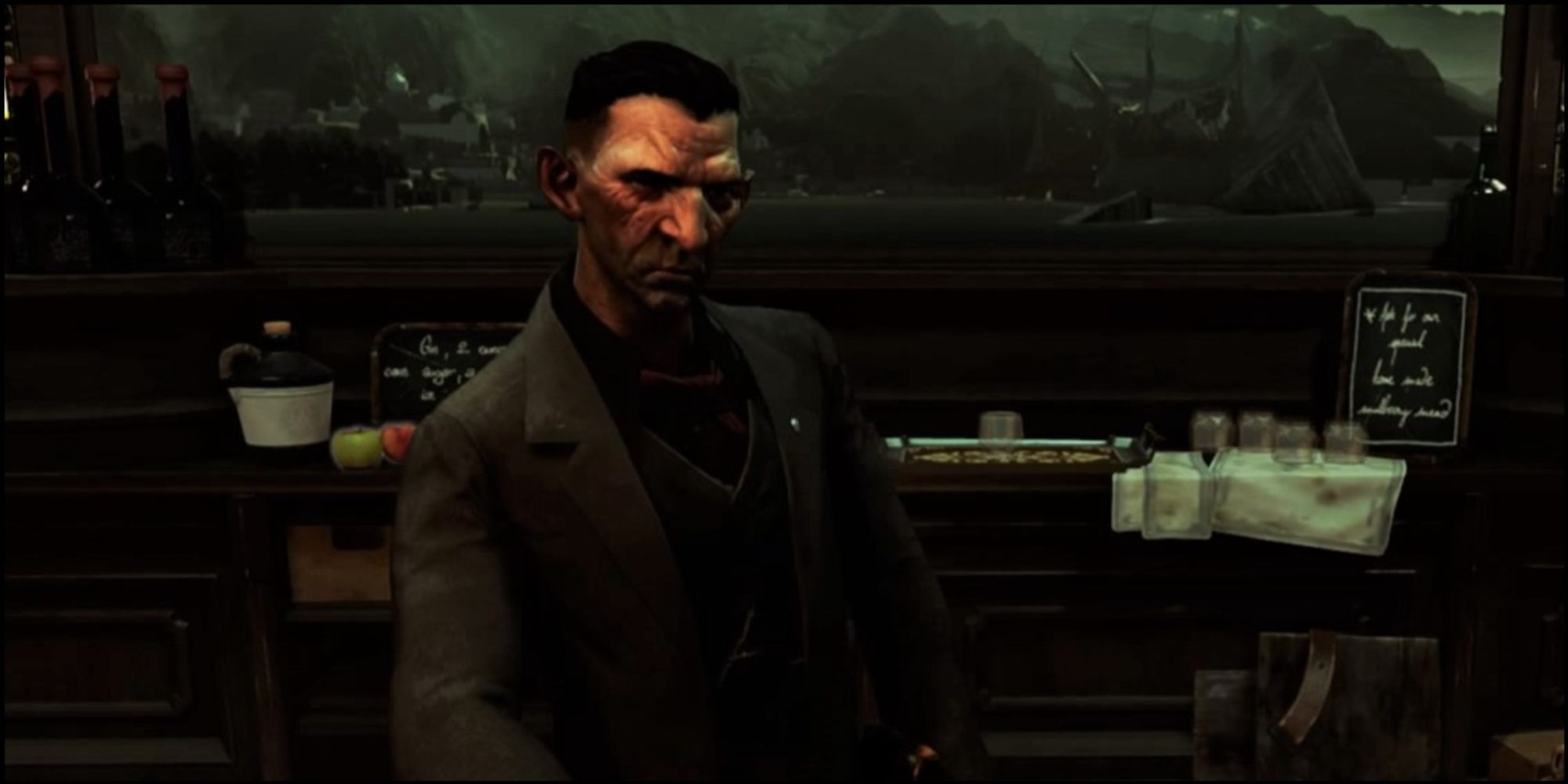 Dishonored 2  Paolo at his bar in The Dust District