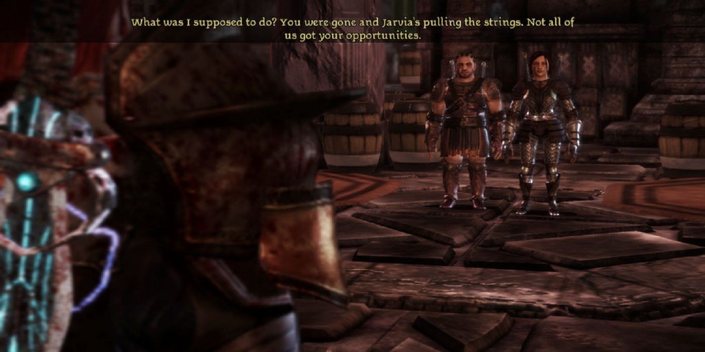 Dragon Age Origins Leske Needs To Explain Himself