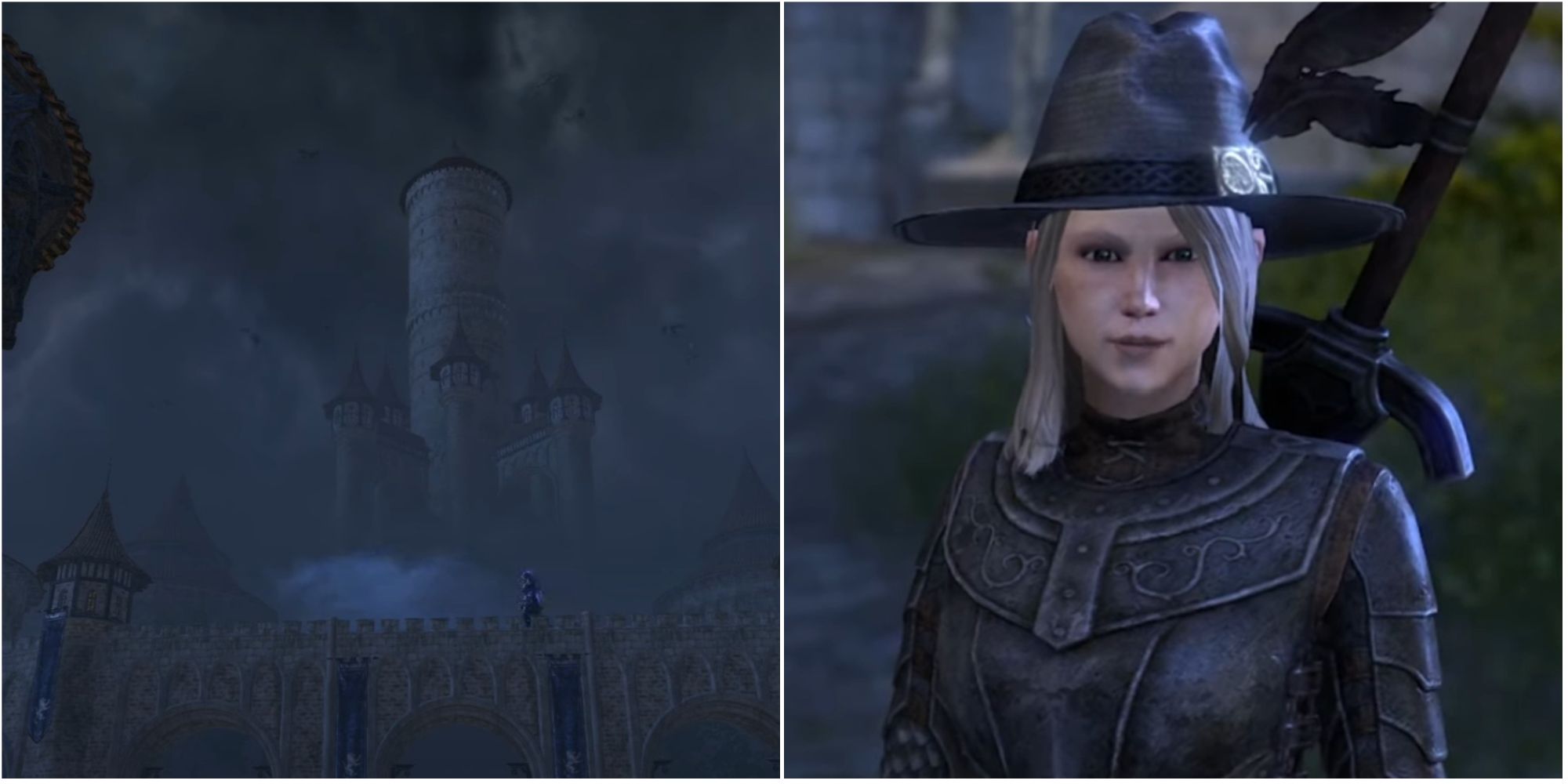 ESO Character In Conversation And Spire Of The Crimson Coin