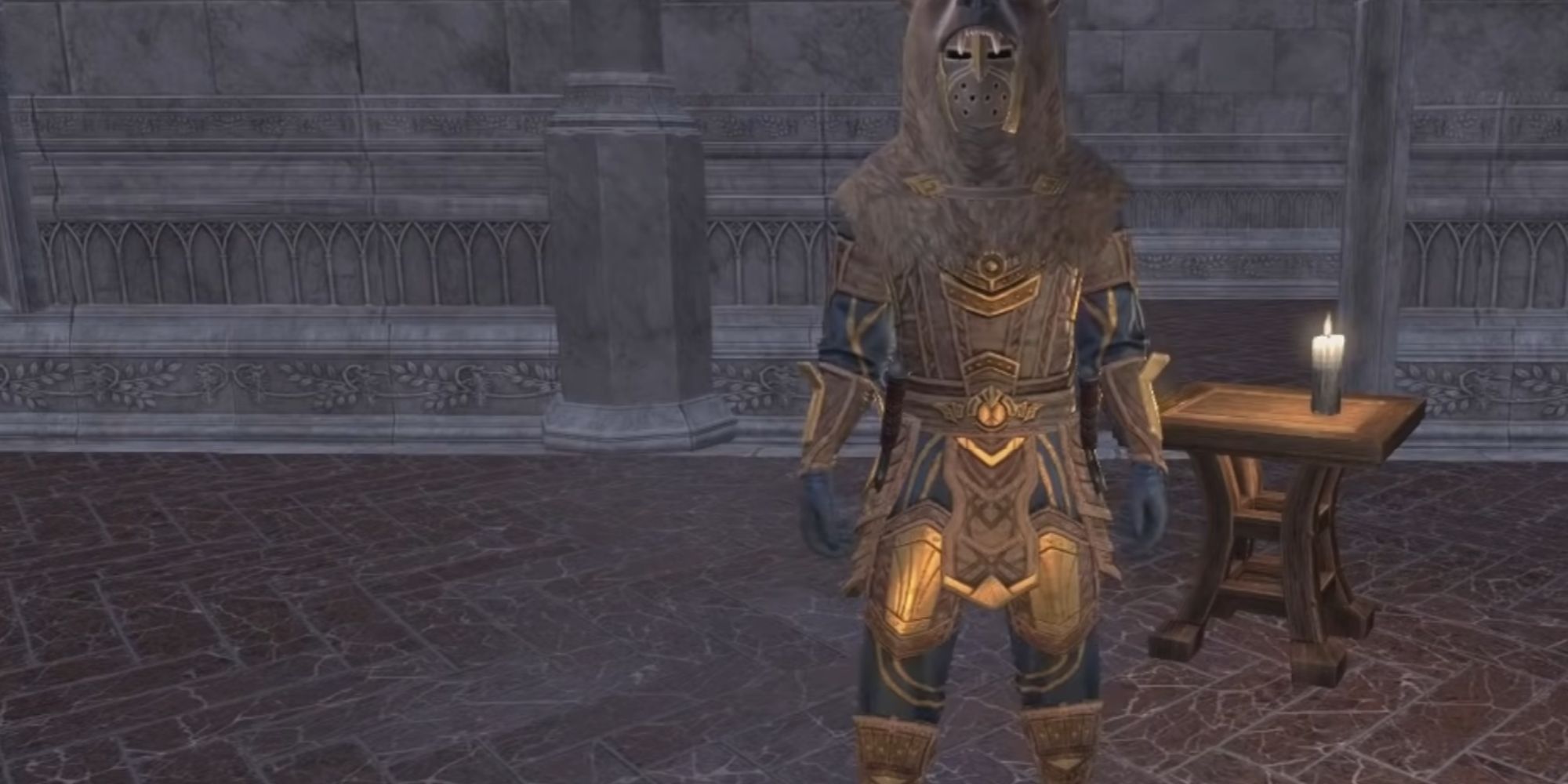 ESO Character Wearing The Old Orsinium Sentry
