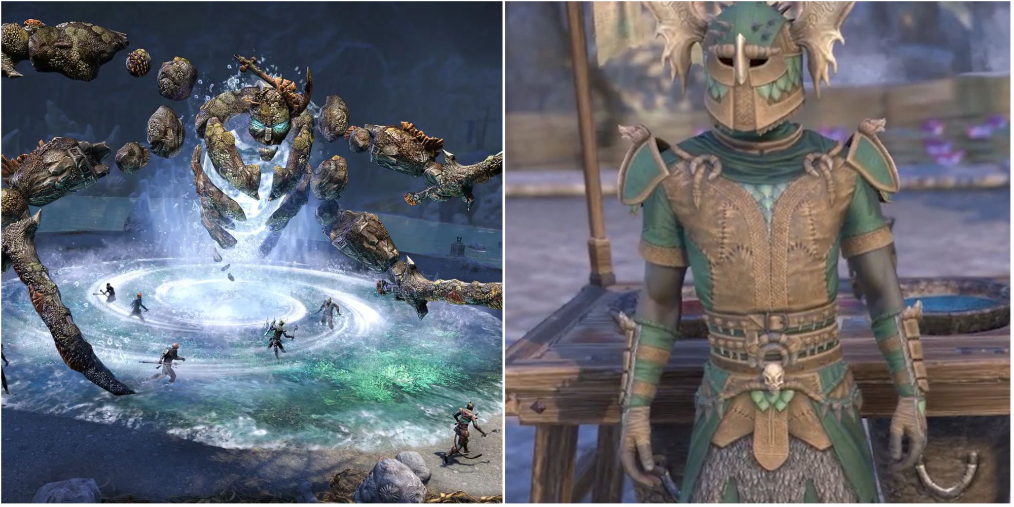ESO Light Armor And Dreadsail Reef Boss