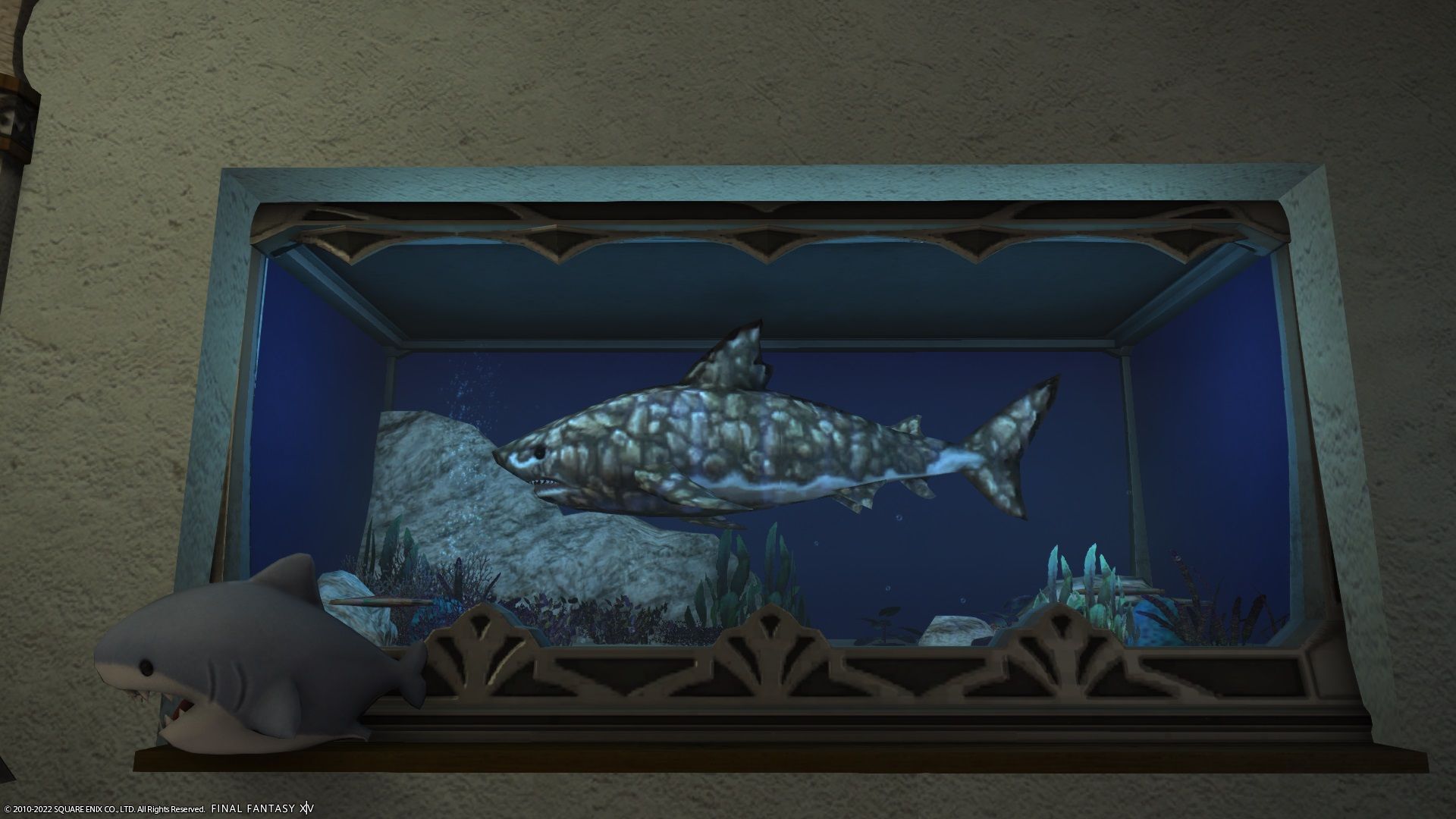 FF14 Eorzean Aquarium Ocean Fish exhibit - stoenscale