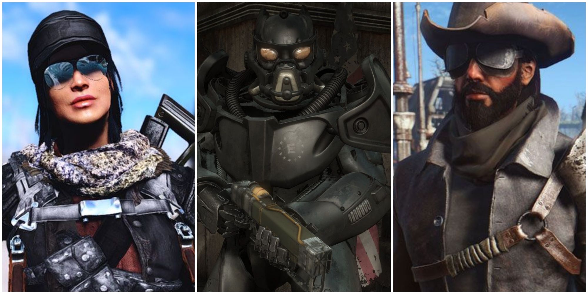 Fallout 4 Armor Mods - Armorsmith, Mercenary, and Black Devil Power Armor