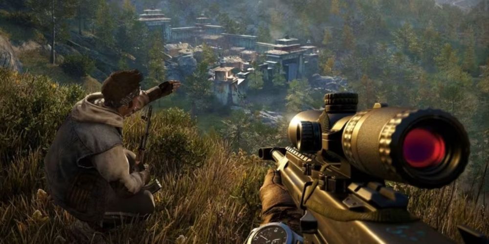 Far Cry 5 Screenshot Of Sniper Rifle