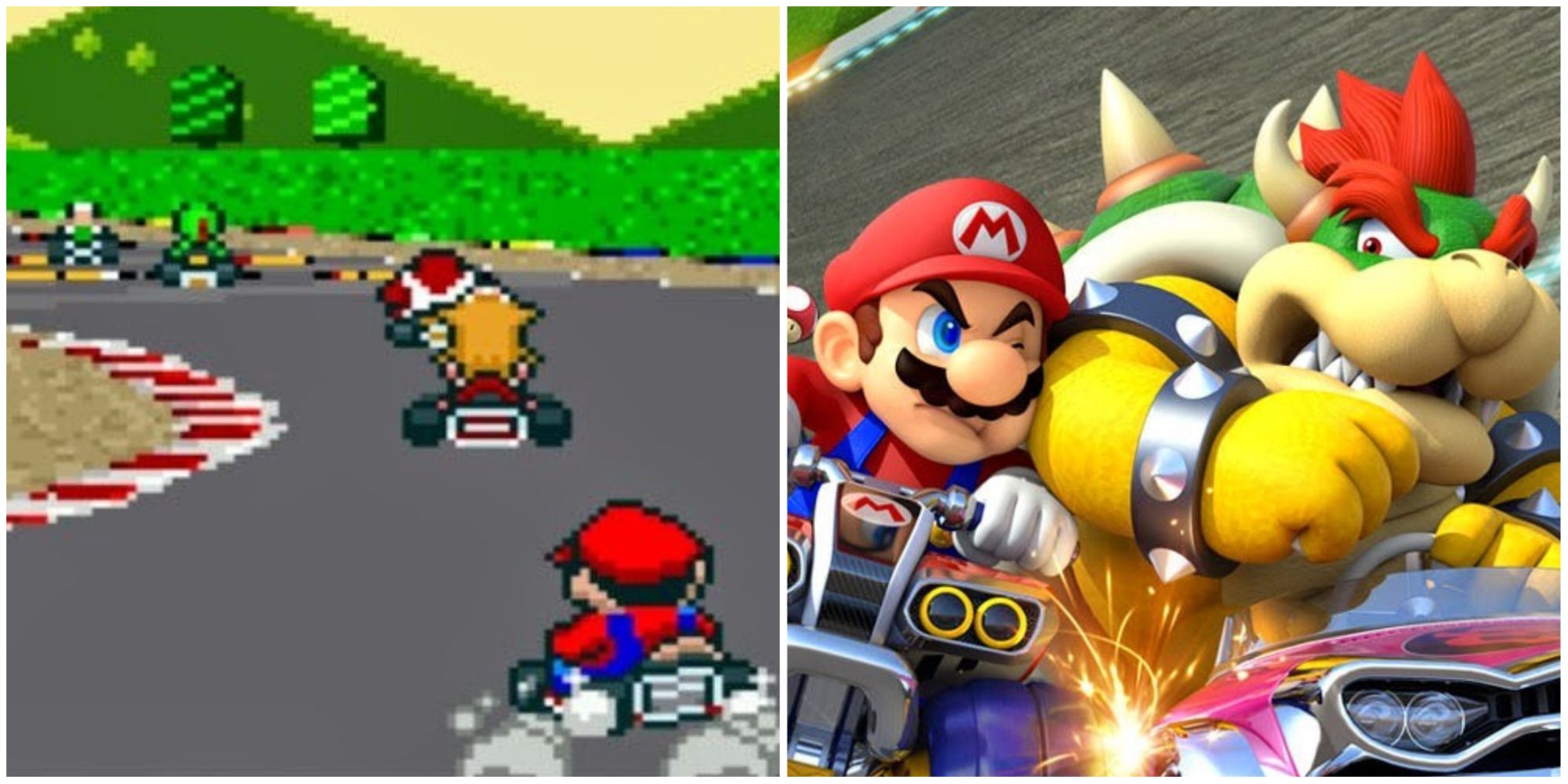 The Complete History of Mario Kart games