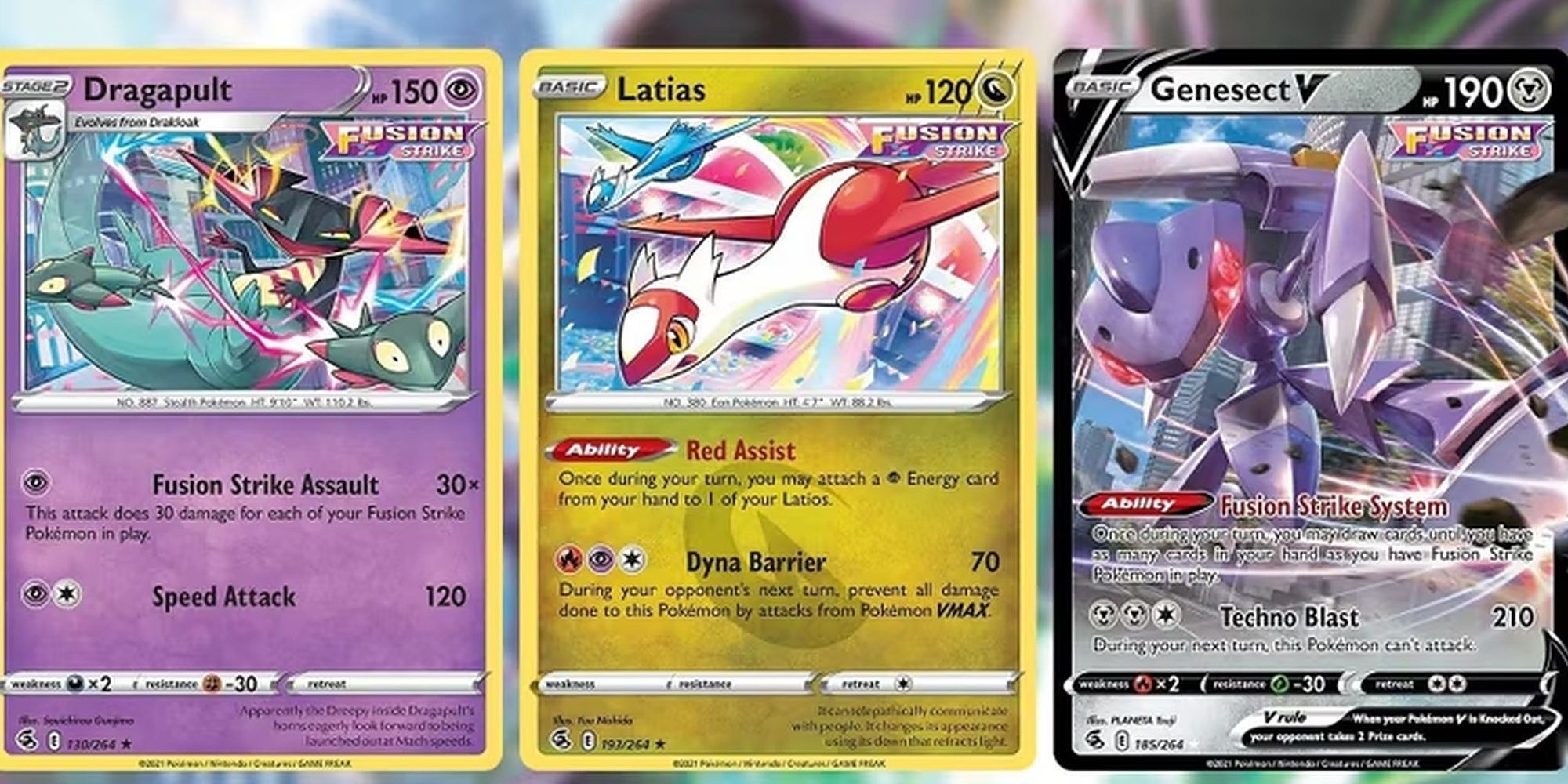 Mew V, Fusion Strike, TCG Card Database