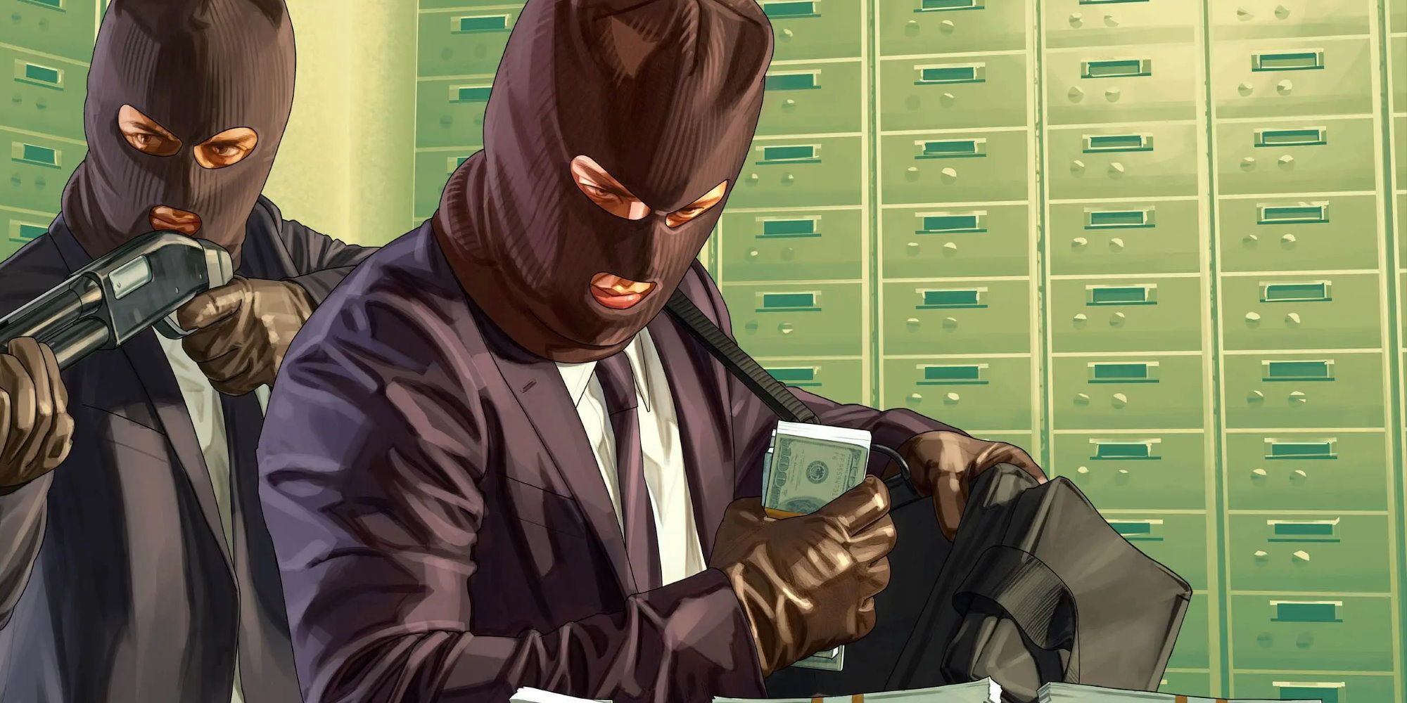 GTA Online Bank Heist - via Rockstar