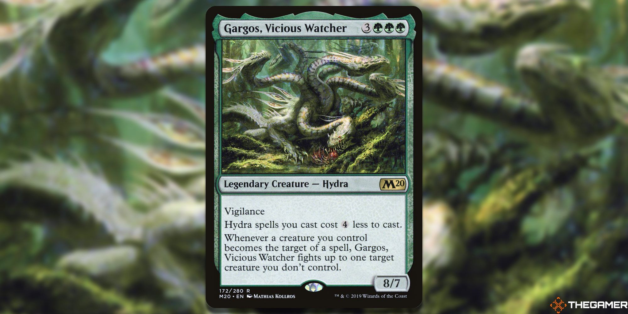 Gargos, Vicious Watcher card and blur
