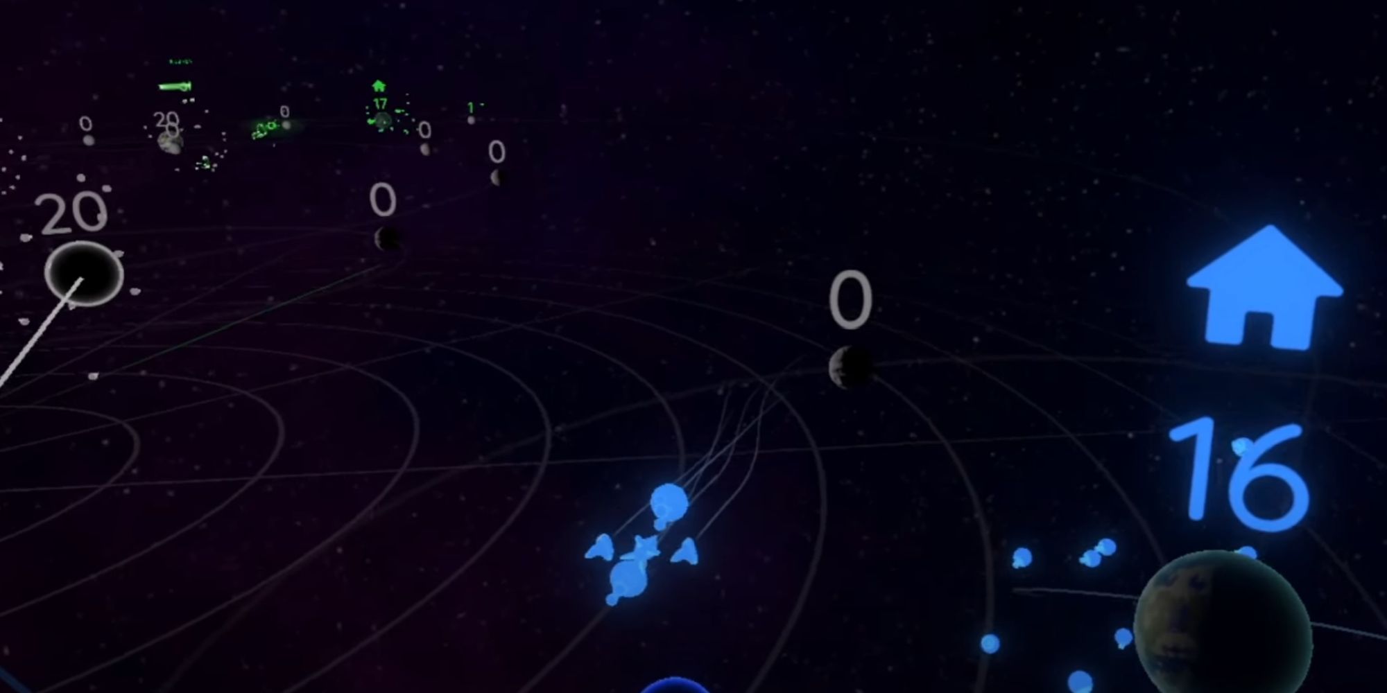 Gods Of Gravity Gameplay In Space