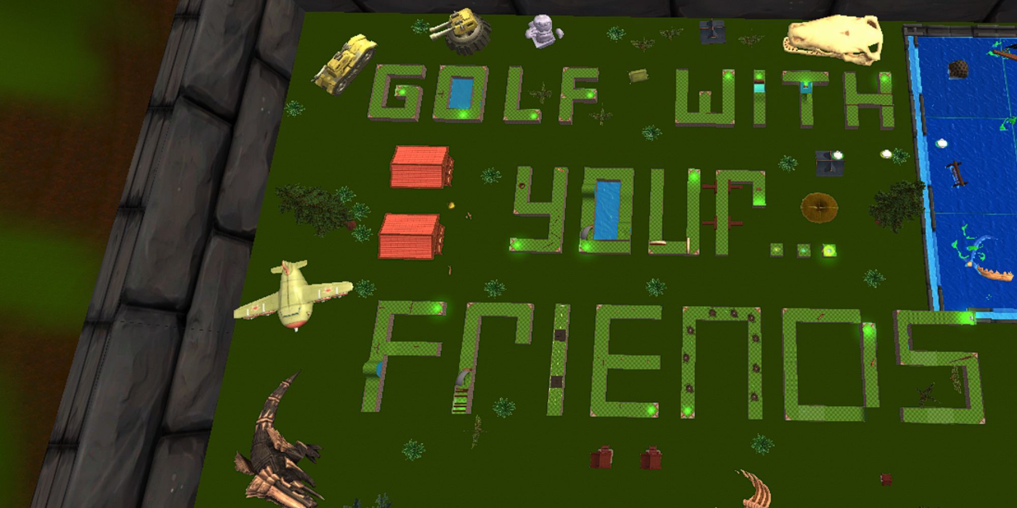Golf With Your Friends - GWYF From G to S Map Overview