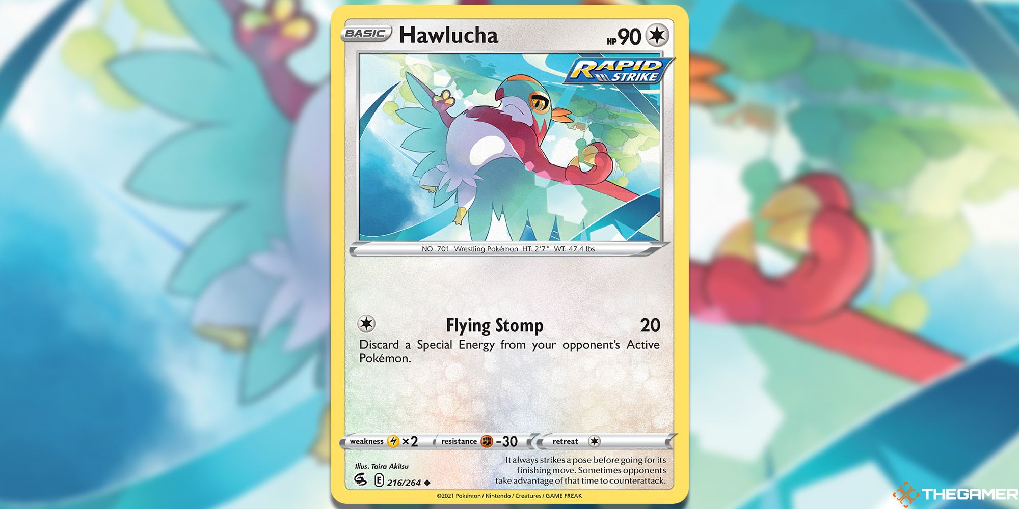 Hawlucha #216 / Pokemon TCG Fusion Strike