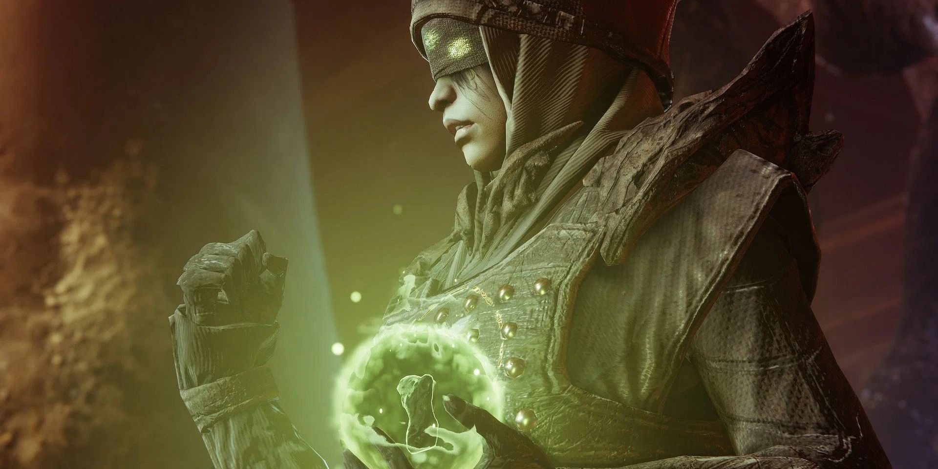 Eris Morn thinking with her orb in Destiny 2