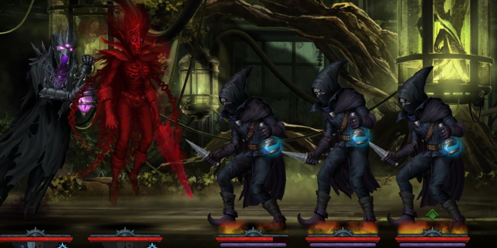 blood phantasm and shade versus spellthief team