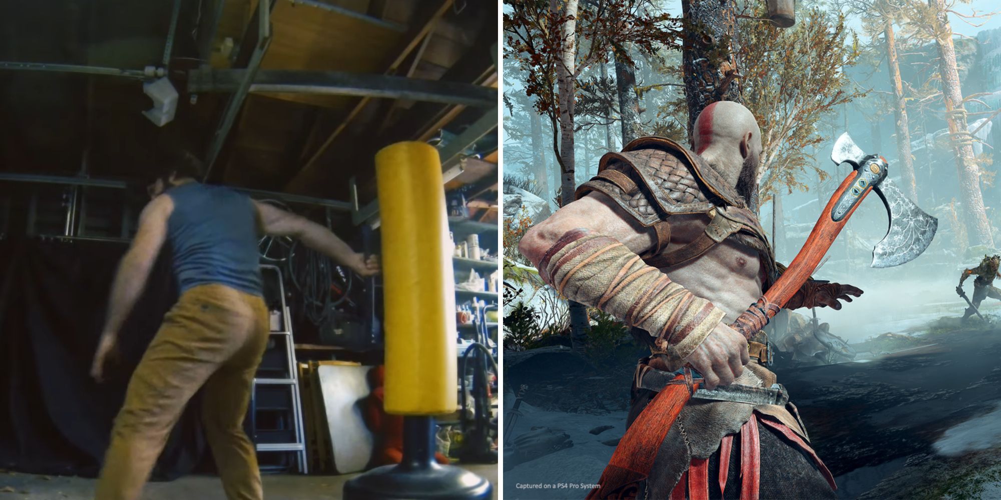 GOD OF WAR RAGNAROK - Kratos Motion Capture Behind the Scenes & Christopher  Judge Interview 