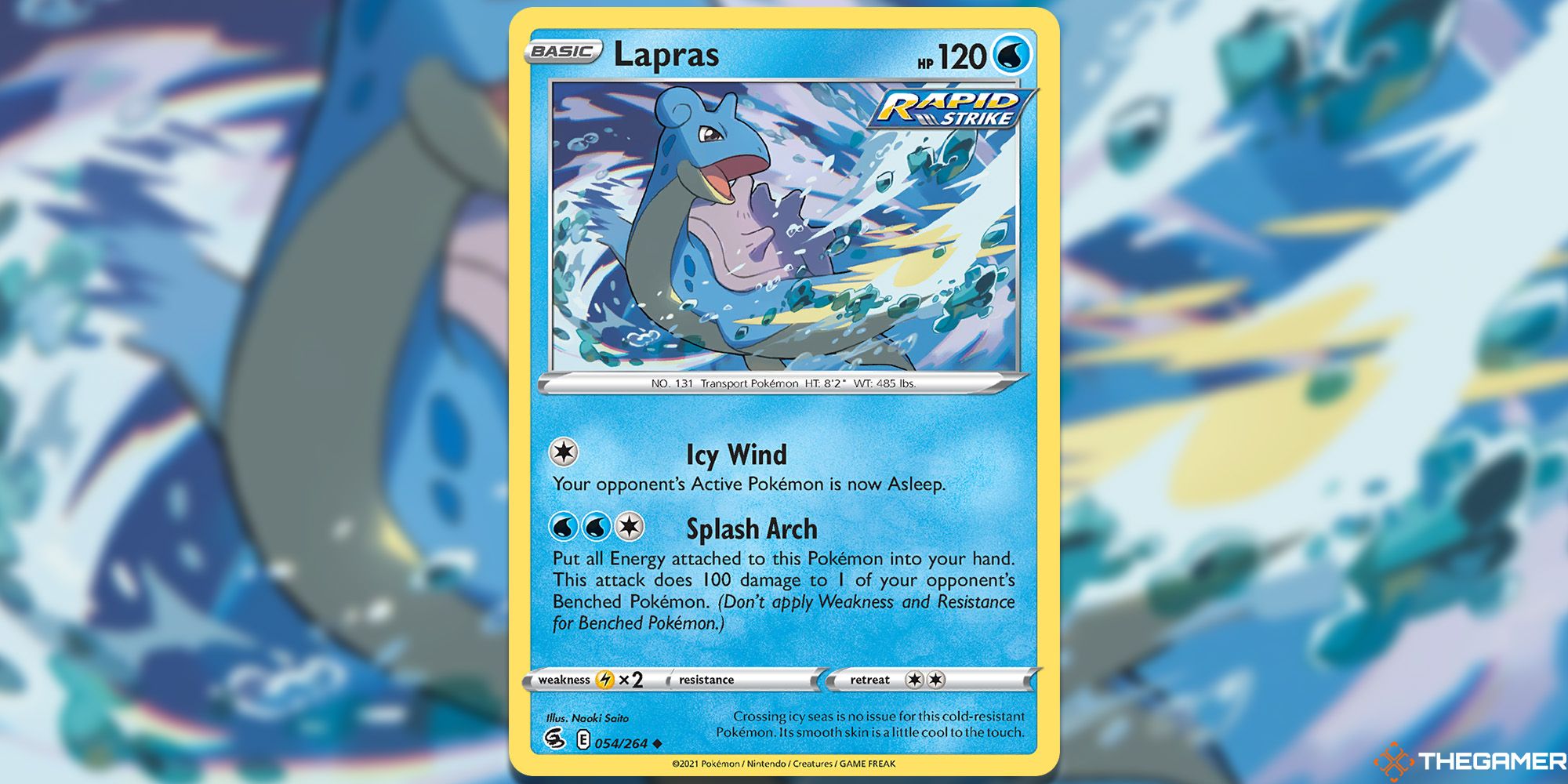 Lapras #054 / Pokemon TCG Fusion Strike