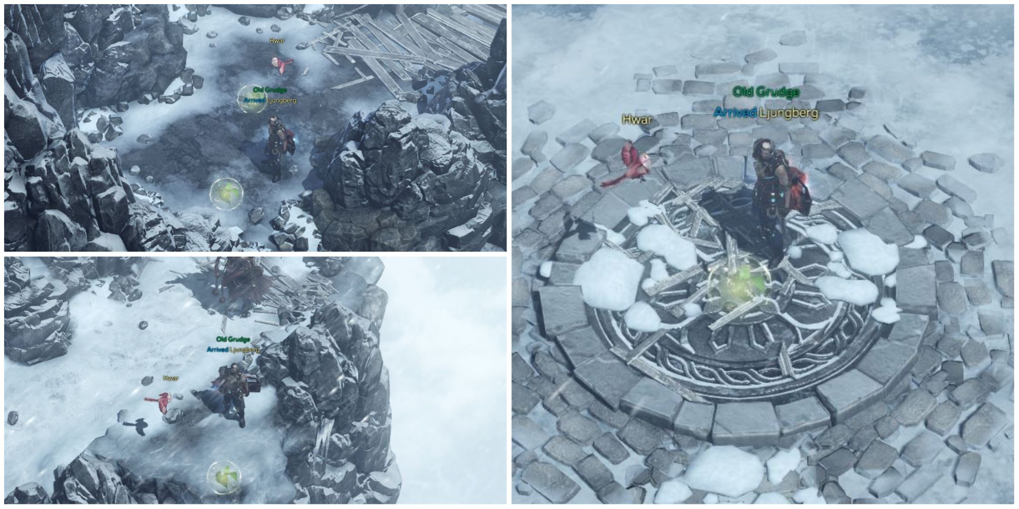 Lost Ark all mokoko seed locations in Icewing Heights