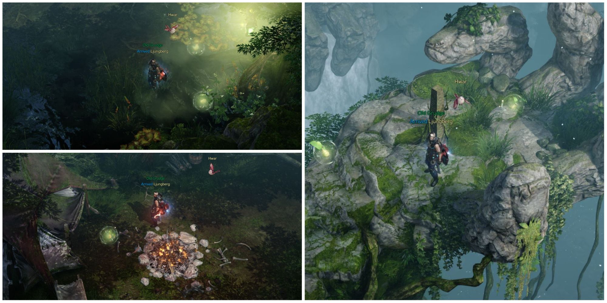 Lost Ark all mokoko seed locations in Vernese Forest