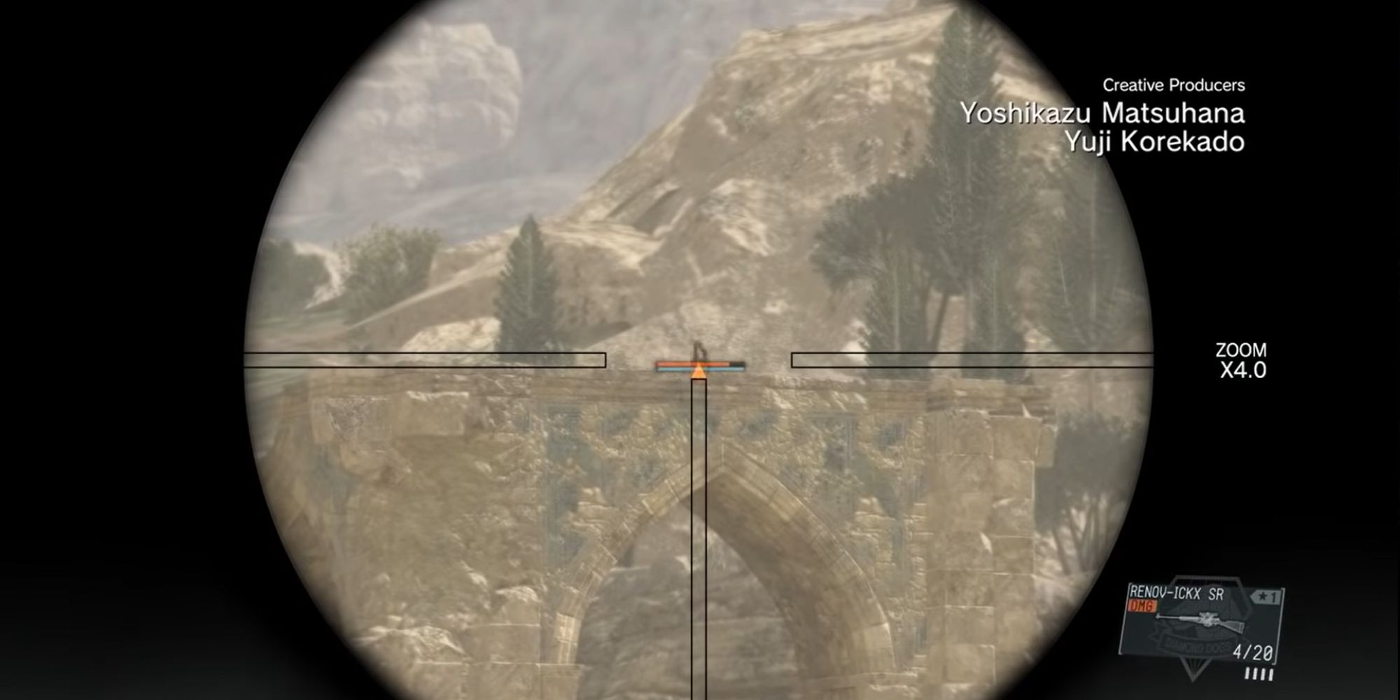 Metal Gear Solid 5 The Phantom Pain Screenshot Of Quiet Fight Sniper Scope