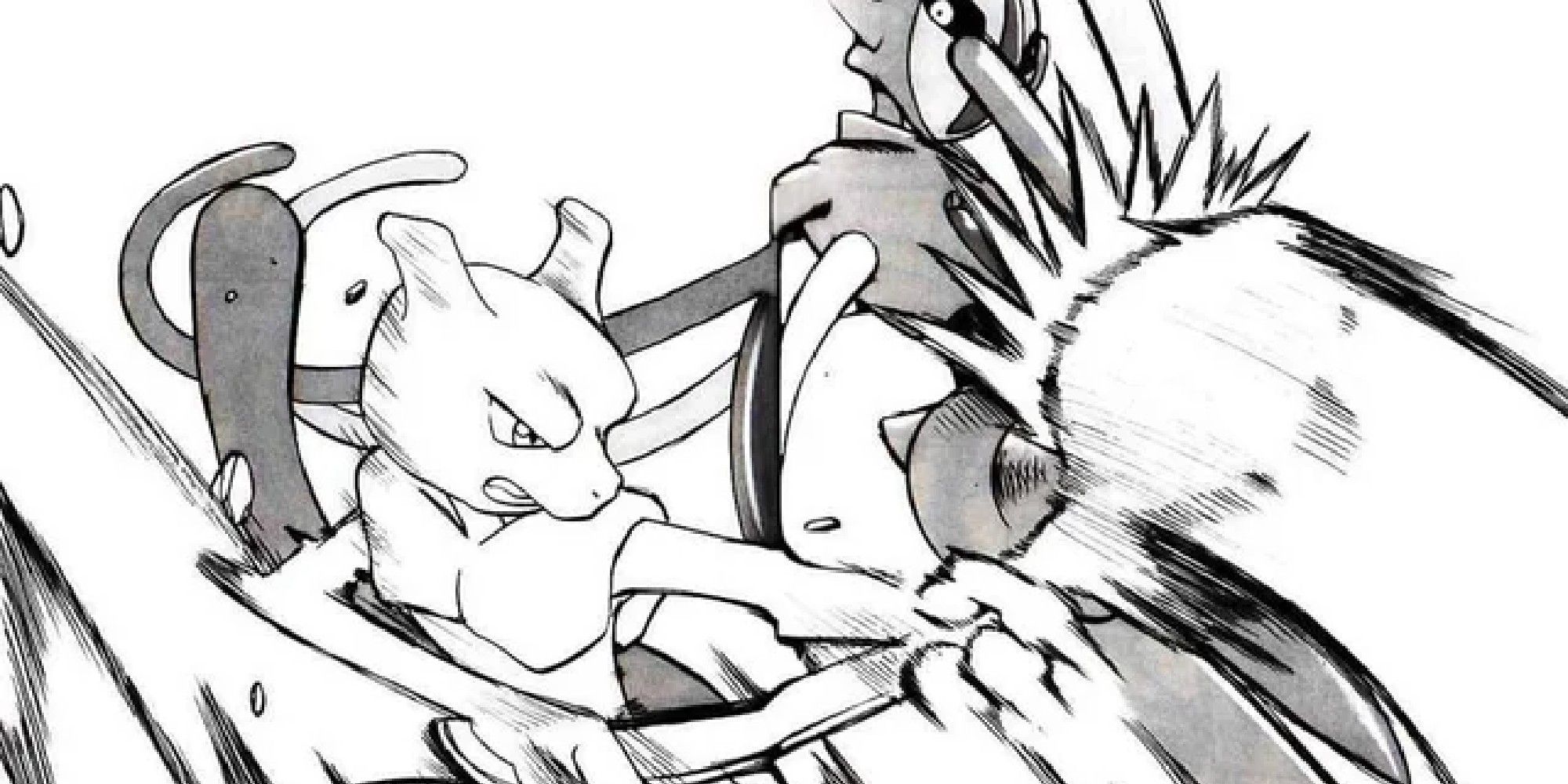 Pokemon: Mewtwo Uses A Spoon To Fight Deoxys