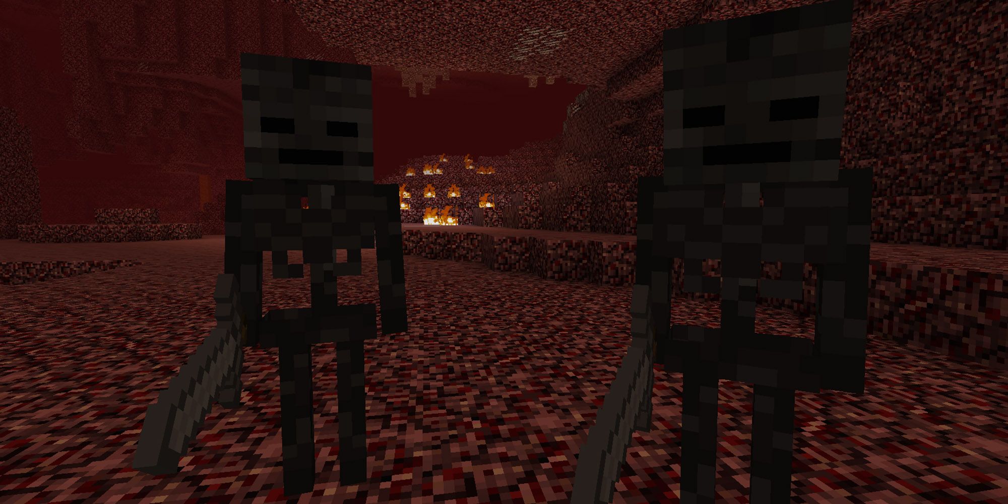 Minecraft Wither Skeletons are 2.4 Blocks Tall