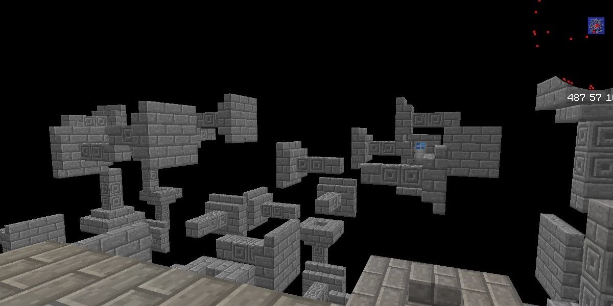 Minecraft Dimensional Doors Dimension Mod In The Void Stone Bricks