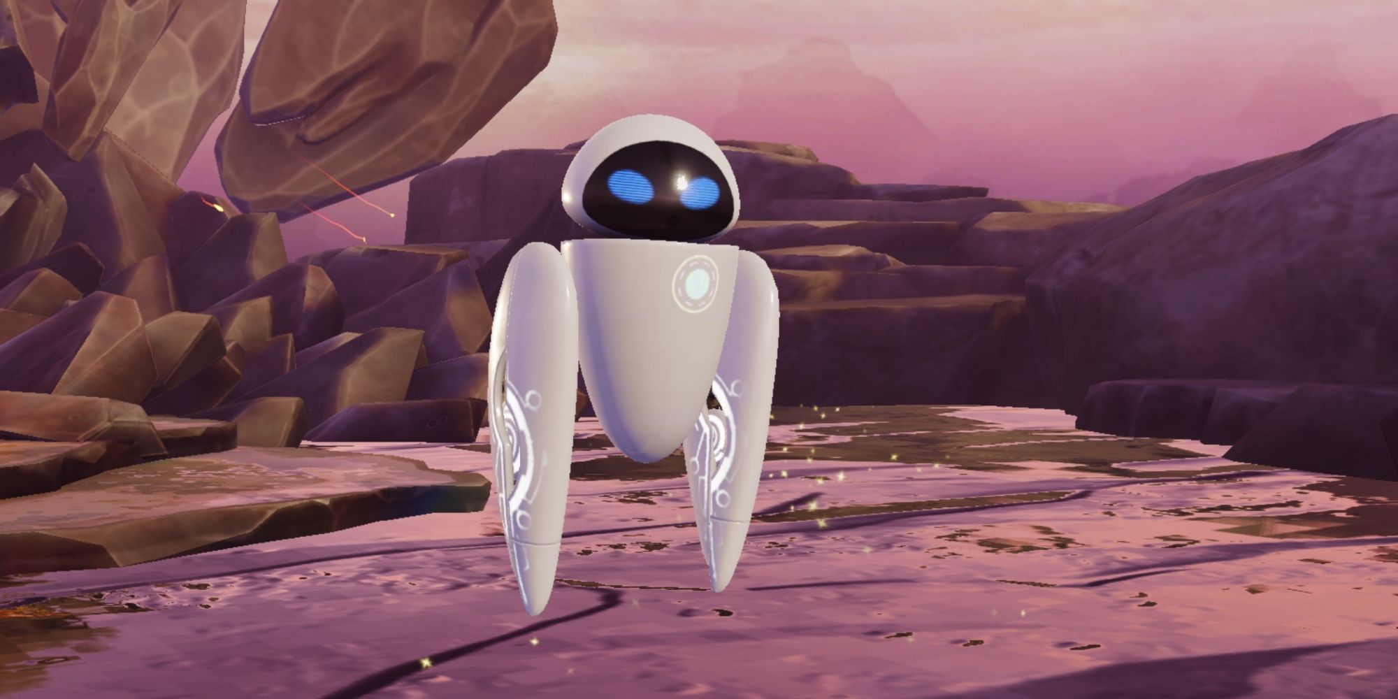 Eve the robot in Disney's Mirrorverse