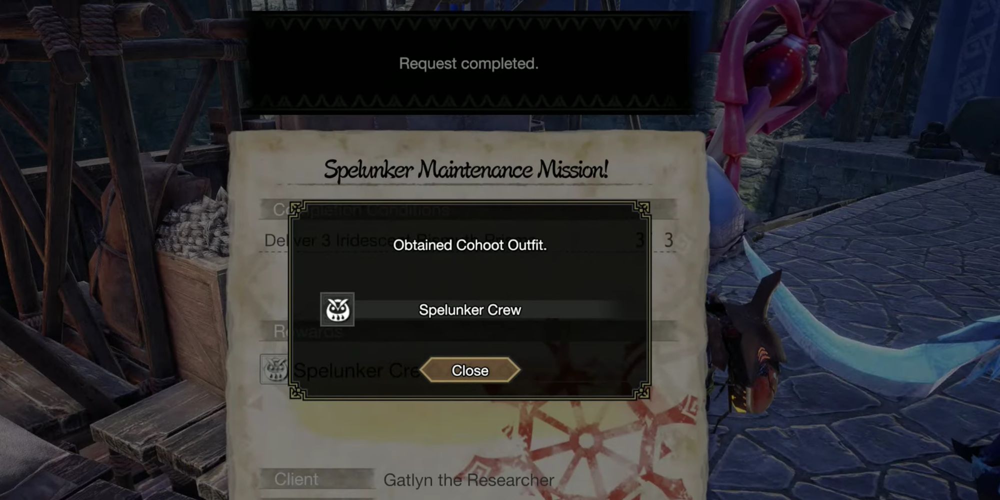 Spelunker Maintenance Mission! Side Quest Completion in Monster Hunter Rise: Sunbreak