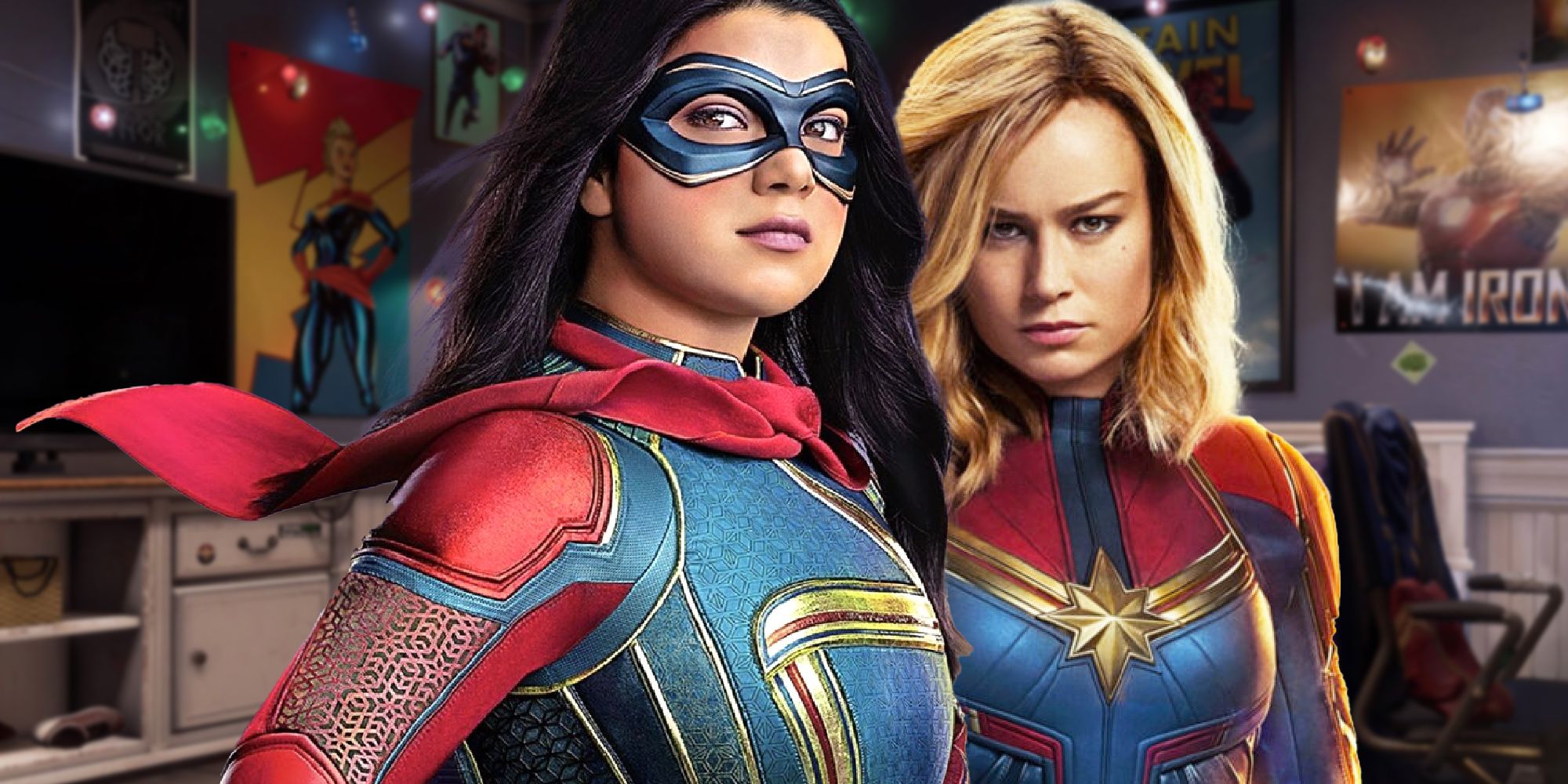 Ms Marvel and Captain Marvel