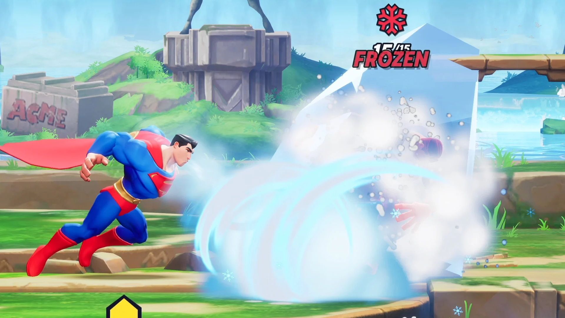 Multiversus, Super Man Freeze Breathe