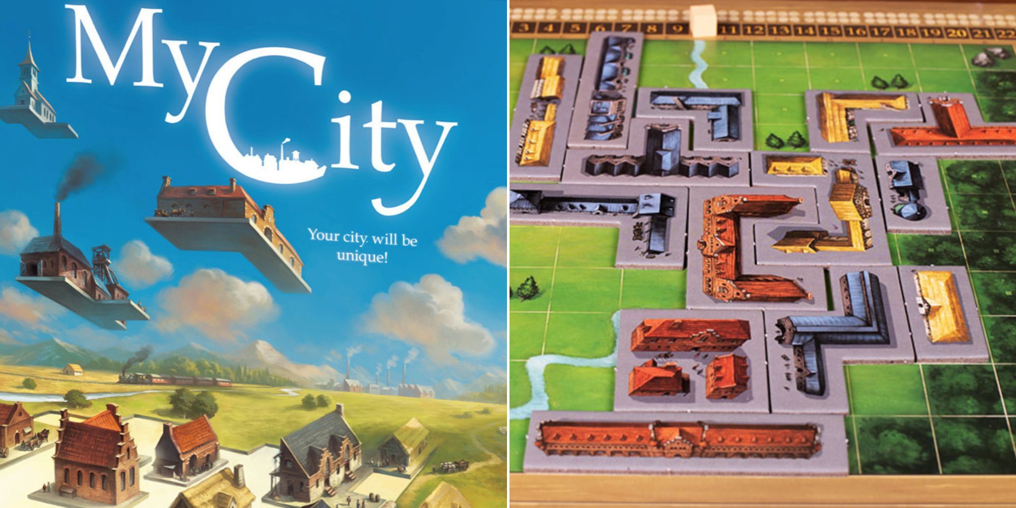 My City Box Art - The Game Board