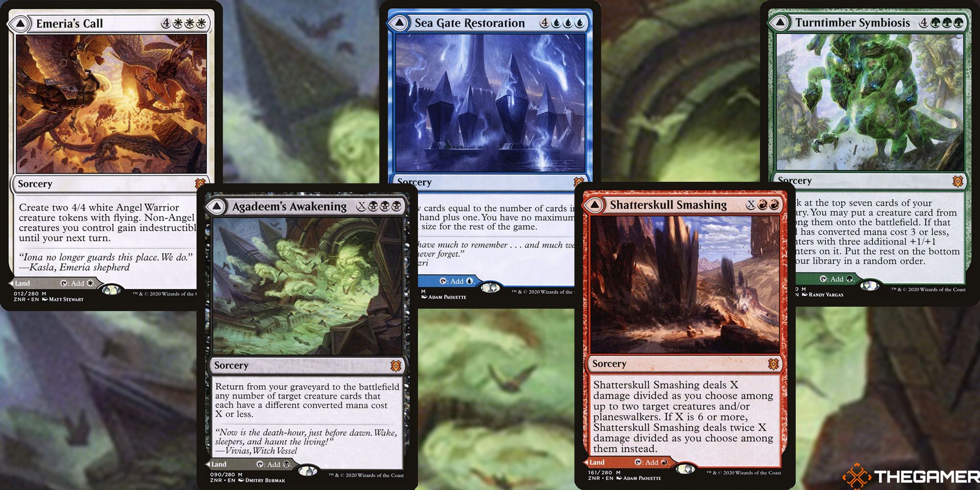 Mythic Lands From Zendikar Rising