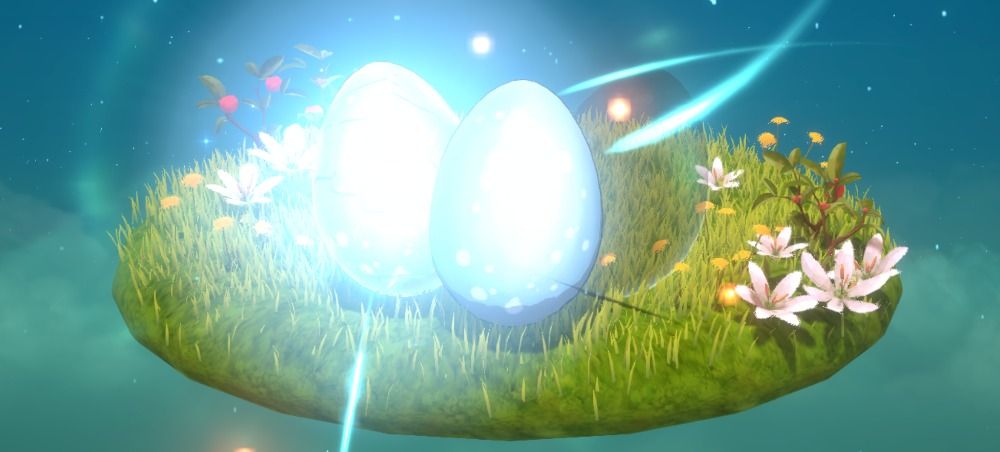 Ni No Kuni Cross Worlds - screenshot of a Hatching Familiar Egg